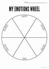 Emotions Wheel Printable Activities Feelings Children Preschool Counseling Elementary Therapy School Manage Social Group Emotion Emotional Kids Activity Worksheets Skills sketch template