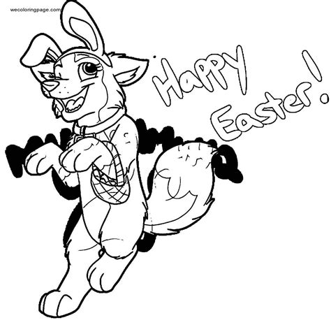 easter puppy coloring pages coloring pages