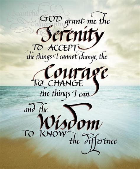 serenity prayer printable