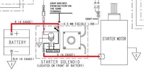 post starter solenoid wiring diagram wiring draw  schematic