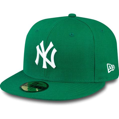 era flat brim fifty essential  york yankees mlb fitted cap