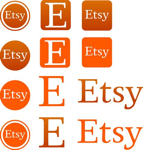 etsy logos files set  etsy