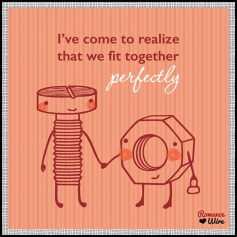 We Fit Together Perfectly Romance Wire Ecards