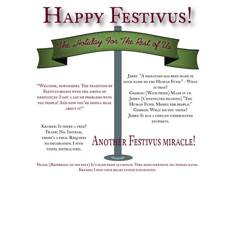 happy festivus holiday card festivus card humor