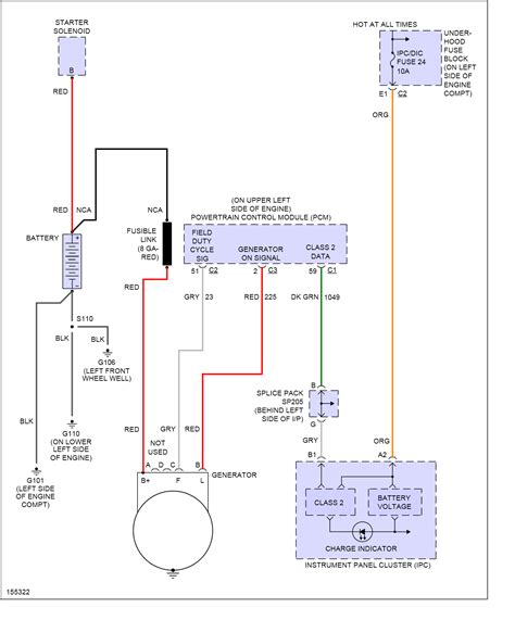 chevy  wire alternator wiring diagram collection faceitsaloncom