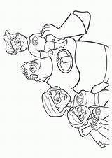 Incredibles Coloring Pages Disney Print Animated Kids Coloringpages1001 Color sketch template