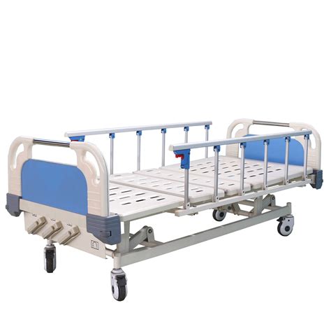 crank manual hospital bed  sale cheap anyang top medical hospital bed supplier