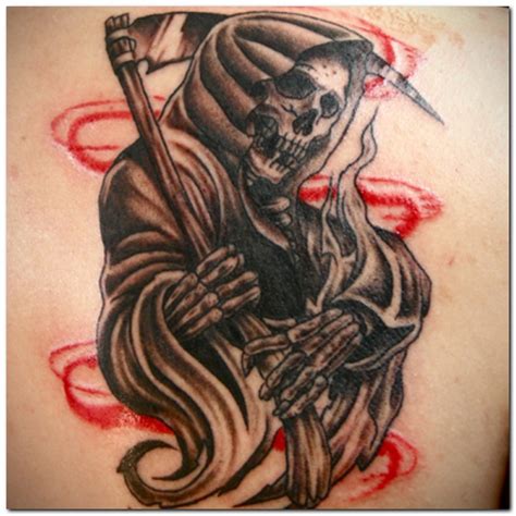 grim reaper tattoos  great spiritual significance