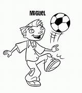 Miguel sketch template