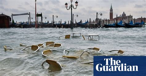 a history of flooding in the sinking city of venice in pictures