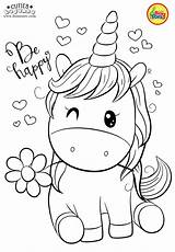 Bojanke Coloring Pages Cute Cuties Unicorn Preschool Kids Printables Animal Bontontv Printable Bonton sketch template