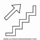 Upstairs Colorear Arriba Desenho Escada Cima Andar Ultracoloringpages sketch template