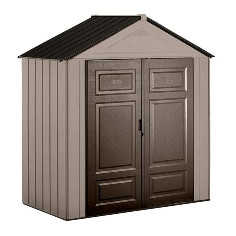 rubbermaid big max junior  ft     ft storage shed