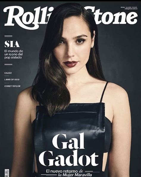 Gal Gadot Rolling Stone Colombia October 2020 Covers