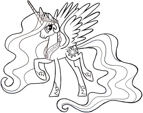 draw princess celestia    pony friendship  magic