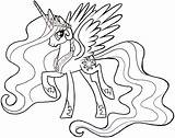 Celestia Pony Little Princess Drawing Draw Coloring Pages Friendship Magic Step Disney Drawings Drawinghowtodraw Castle Unicorn Getdrawings Luna Sun Printable sketch template