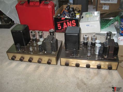 eico hf amplifier pair photo   audio mart
