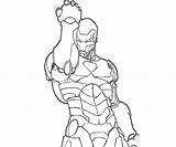 Iron Coloring Man Pages Popular Library Superhero Clipart Printable Coloringhome Insertion Codes sketch template
