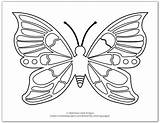Butterflies Onelittleproject sketch template