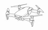 Drone Mavic Manuals Drones sketch template