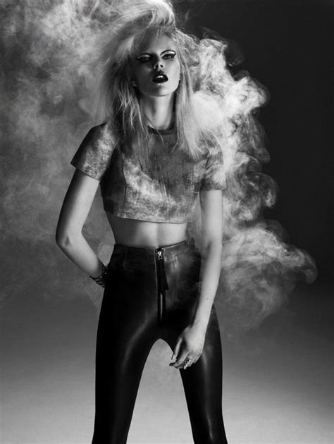Theatrical Dancer Editorials Edgy Fashion Photography Rocker Chic
