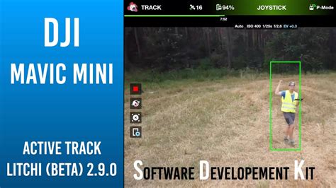 mavic mini active track litchi beta  test youtube