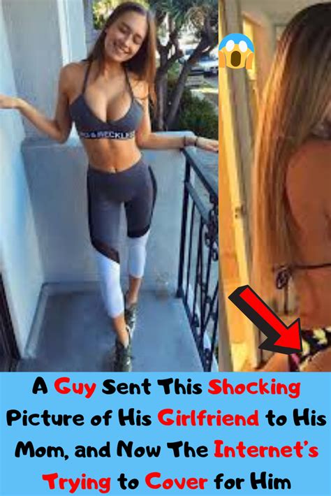 a guy sent this shocking picture of his girlfriend to his