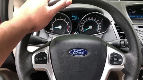 ford fiesta cruise control location youtube