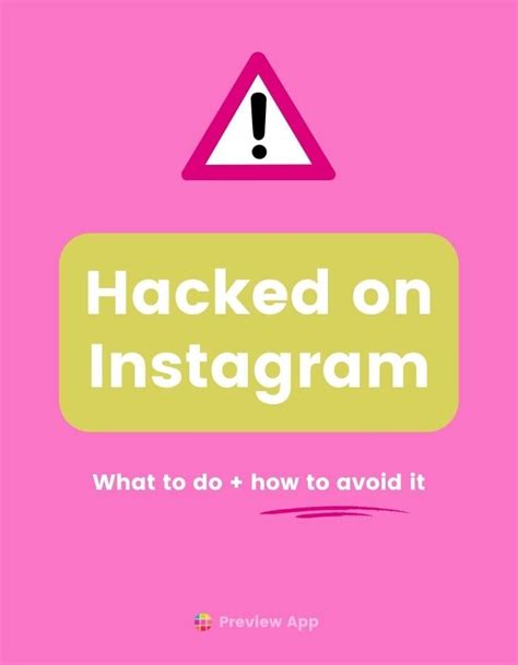 what to do and how to avoid getting hacked on instagram 2022
