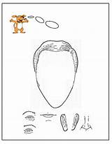 Five Worksheets Preschool Senses Printables Sense Template Pre Coloring Toddlers Paste Pages Sponsored Links sketch template