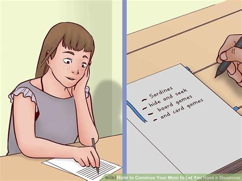 3 ways to convince your mom to let you have a sleepover wikihow