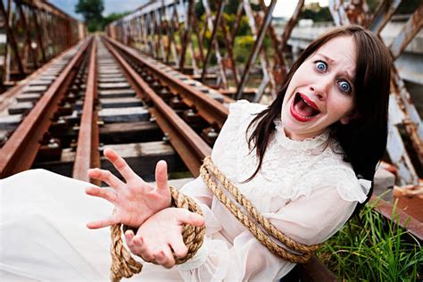damsel  distress tied  stock  pictures royalty  images istock
