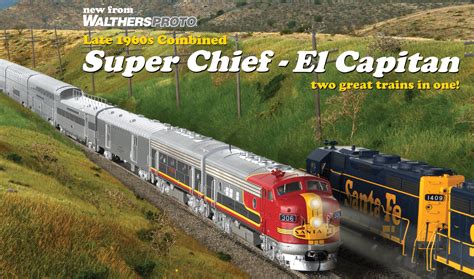 super chief el capitan  trains shop  departments