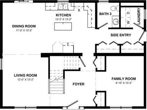 loyalist plan floor plans kent homes custom homes