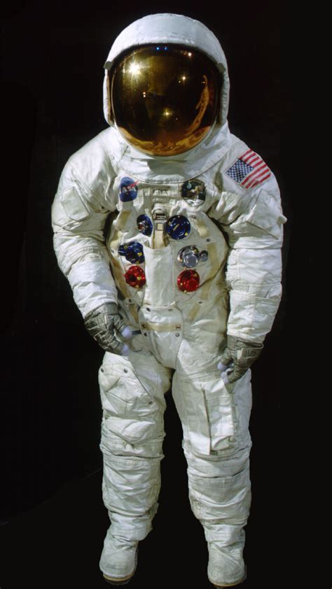 pressure suit a7 l aldrin apollo 11 flown national air and space