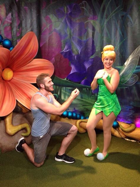 guy proposes to every princess at disney world pleated jeans