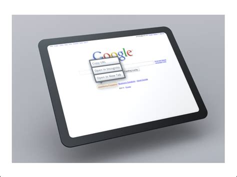 google shows  chrome os tablet mockup mobile  wireless news reviews eweekcom