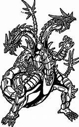 Hydranoid Bakugan Dragonoid Wecoloringpage sketch template