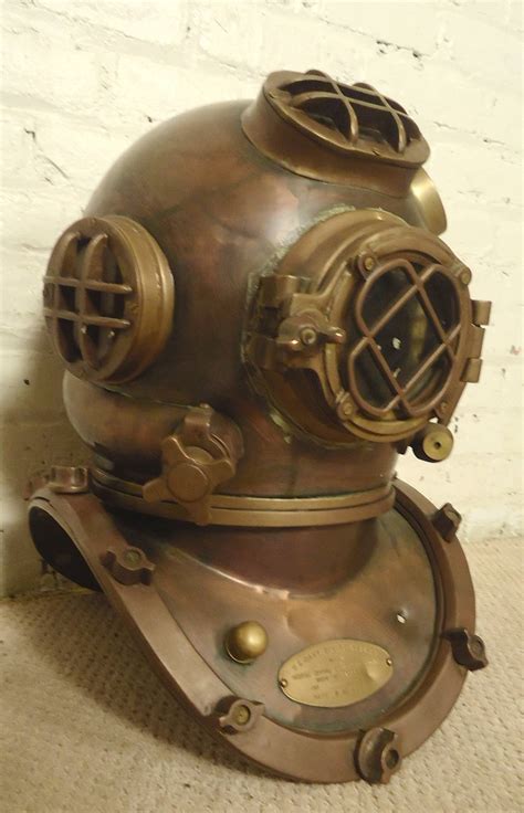 vintage full size diving helmet  stdibs