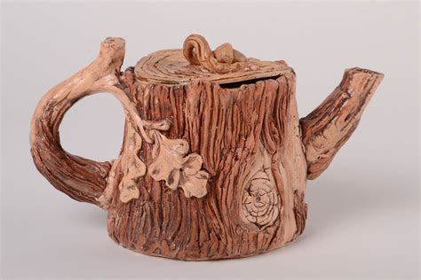 buy unusual handmade ceramic teapot beautiful teapot kitchen supplies gift ideas