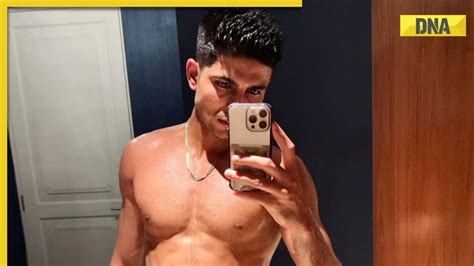 shubman gill goes shirtless flaunts six pack abs in steamy thirst