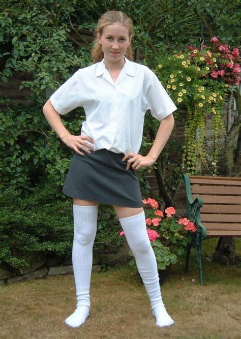 Mini Skirt And Knee Socks Artofit