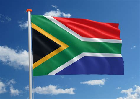 zuid afrikaanse vlag bestellen doet  bij de specialist mastenenvlaggennl