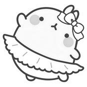 coloring pages molang morning kids