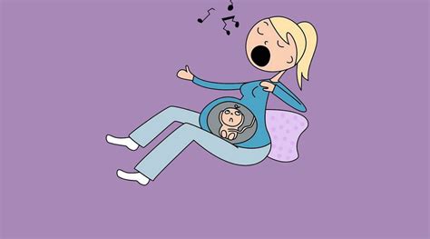 mom illustrates embarrassing pregnancy problems