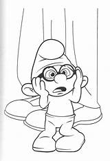 Puffi Giochiecolori Personaggi Smurfs Fabio sketch template