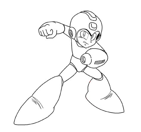 mega man coloring pages coloring pages