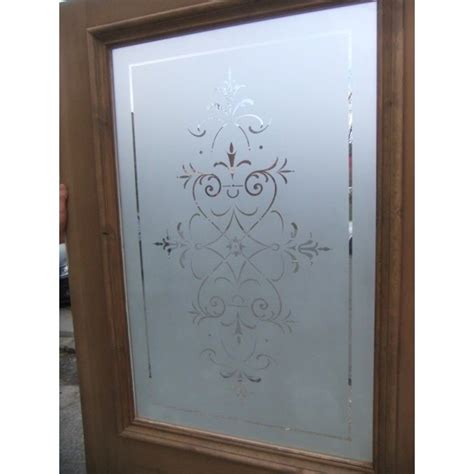 etched doors and astounding home interior design using etched glass