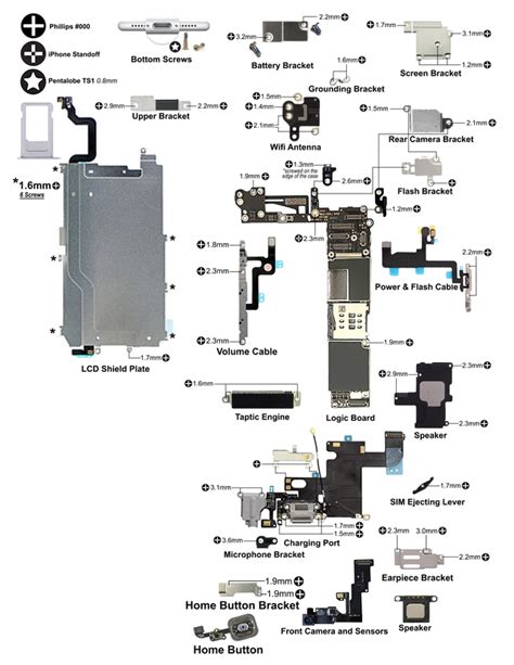 disassembly schematic   iphone  infos  comments iphone apple iphone