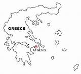 Griechenland Landkarte Cartine Greece Geografie Landkarten Malvorlage Colorea Stampa Kategorien Gratismalvorlagen Coloratutto sketch template